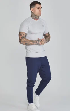 Grey Muscle Fit T-Shirt