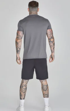 Grey Muscle Fit T-Shirt