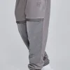 Grey Polar Fleece Joggers