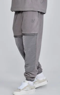 Grey Polar Fleece Joggers