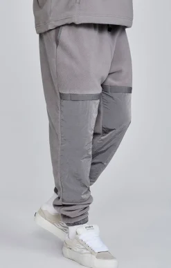 Grey Polar Fleece Joggers