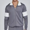 Grey Track Top