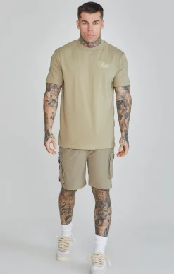 Khaki Cargo Shorts