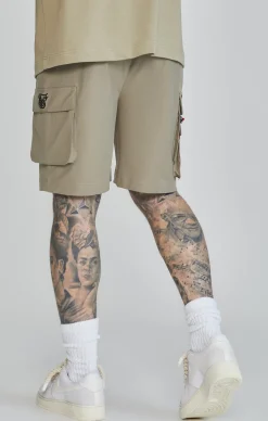Khaki Cargo Shorts
