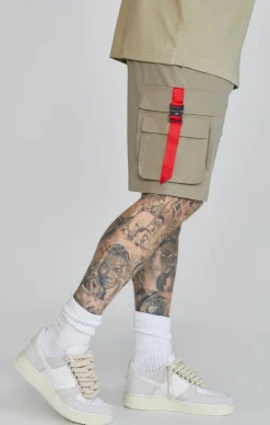 Khaki Cargo Shorts