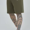 Khaki Essential Fleece Short