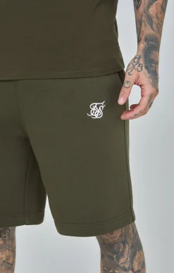 Khaki Essential Fleece Short