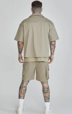 Khaki Flight Utility Shirt