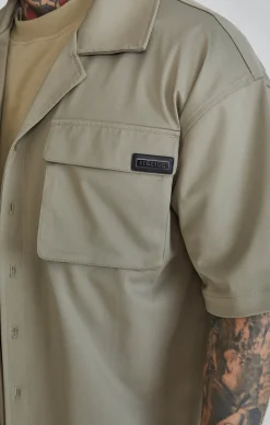 Khaki Flight Utility Shirt