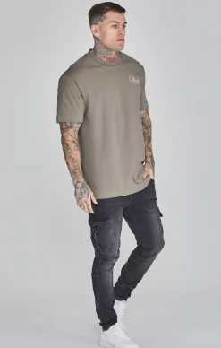 Khaki Graphic T-Shirt