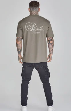 Khaki Graphic T-Shirt