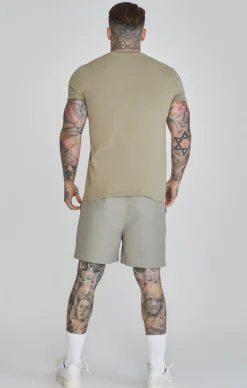 Khaki Swim Shorts