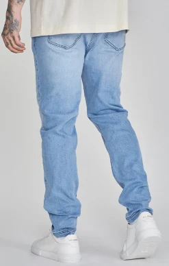 Light Blue Drop Crotch Jeans