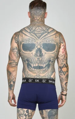 Multi 3Pk Boxer - Black, Navy, Burgundy