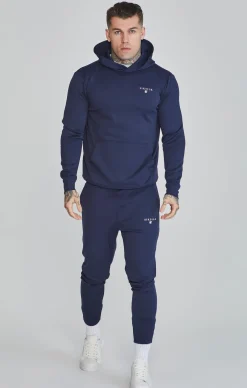 Navy Essentials Poly Hoodie