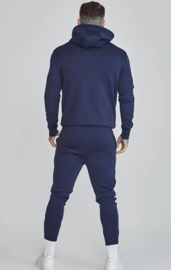 Navy Essentials Poly Hoodie