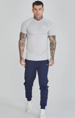 Navy Essentials Poly Track Pants