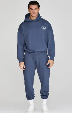 Navy Graphic Hoodie