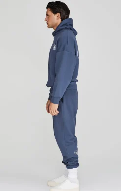 Navy Graphic Hoodie