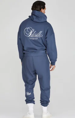 Navy Graphic Hoodie