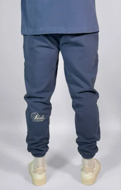 Navy Graphic Joggers