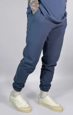 Navy Graphic Joggers