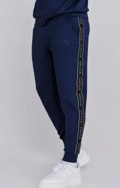 Navy Hoodie and Joggers Set