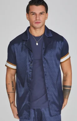 Navy Resort Shirt