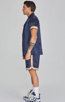 Navy Resort Shirt