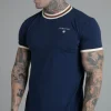 Navy Ringer T-Shirt