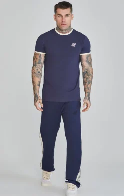 Navy Ringer T-Shirt
