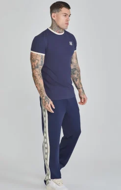 Navy Ringer T-Shirt