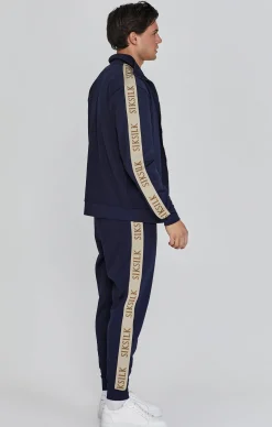 Navy Track Top