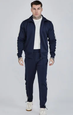 Navy Track Top