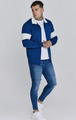 Navy Track Top
