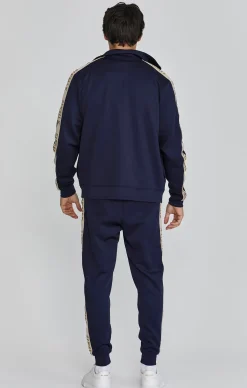 Navy Track Top