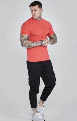 Orange Muscle Fit T-Shirt