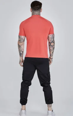 Orange Muscle Fit T-Shirt