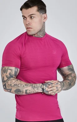 Pink Muscle Fit T-Shirt