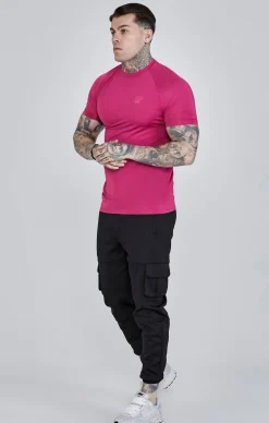 Pink Muscle Fit T-Shirt