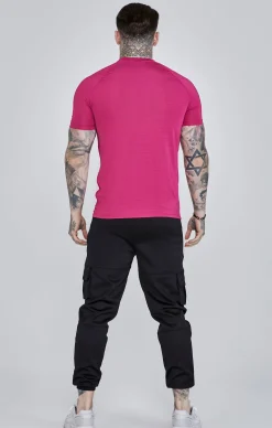 Pink Muscle Fit T-Shirt