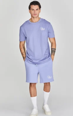 Purple Logo Shorts