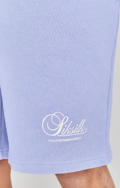 Purple Logo Shorts