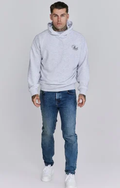 Snow Marl Graphic Hoodie
