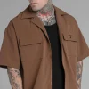 Tan Utility Shirt