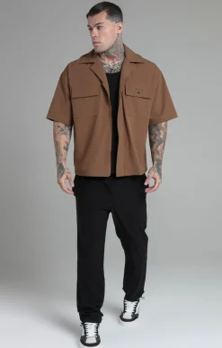 Tan Utility Shirt