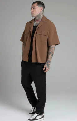 Tan Utility Shirt