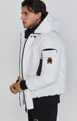White Bomber Jacket