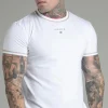 White Muscle Fit T-Shirt