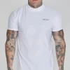 White Muscle Fit T-Shirt